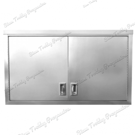 ตู้แขวงผนังแบบบานประตูสวิงพร้อมชั้นวาง "WCS-0710"
