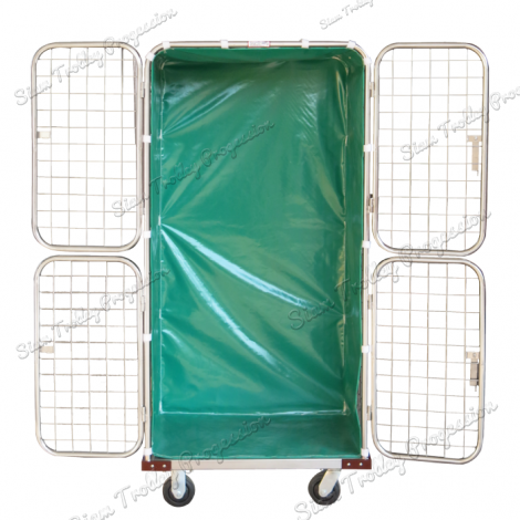 Stainless Laundry Cart "SST-0510B"