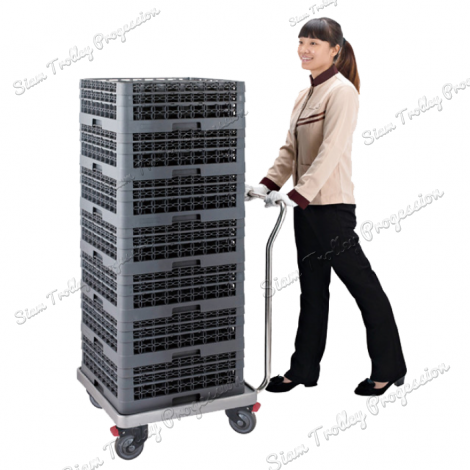 Stainless Baggage Trolley "GRP-GZ01"