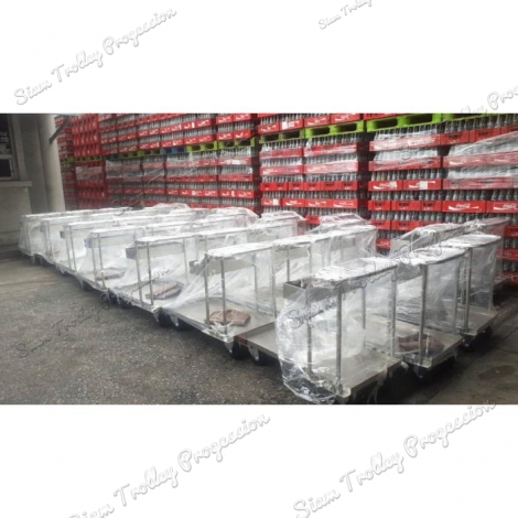 Stainless Housekeeping Carts"CCT-0510"